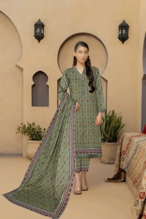 3pc Crystal Lawn-514