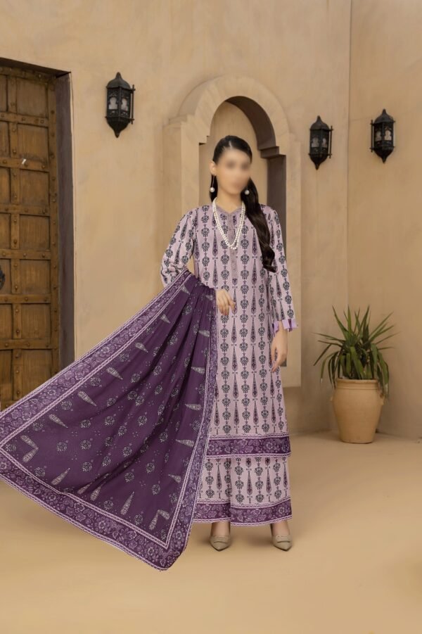3pc Crystal Lawn-513