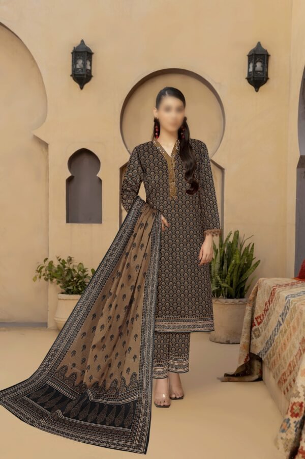 3pc Crystal Lawn-517