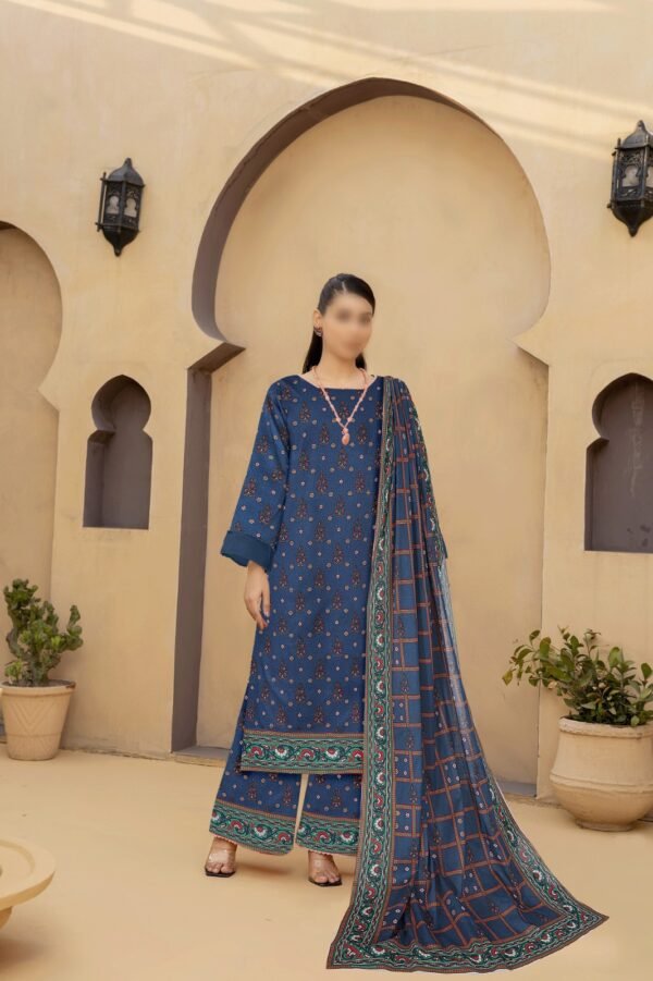 3pc Crystal Lawn-515