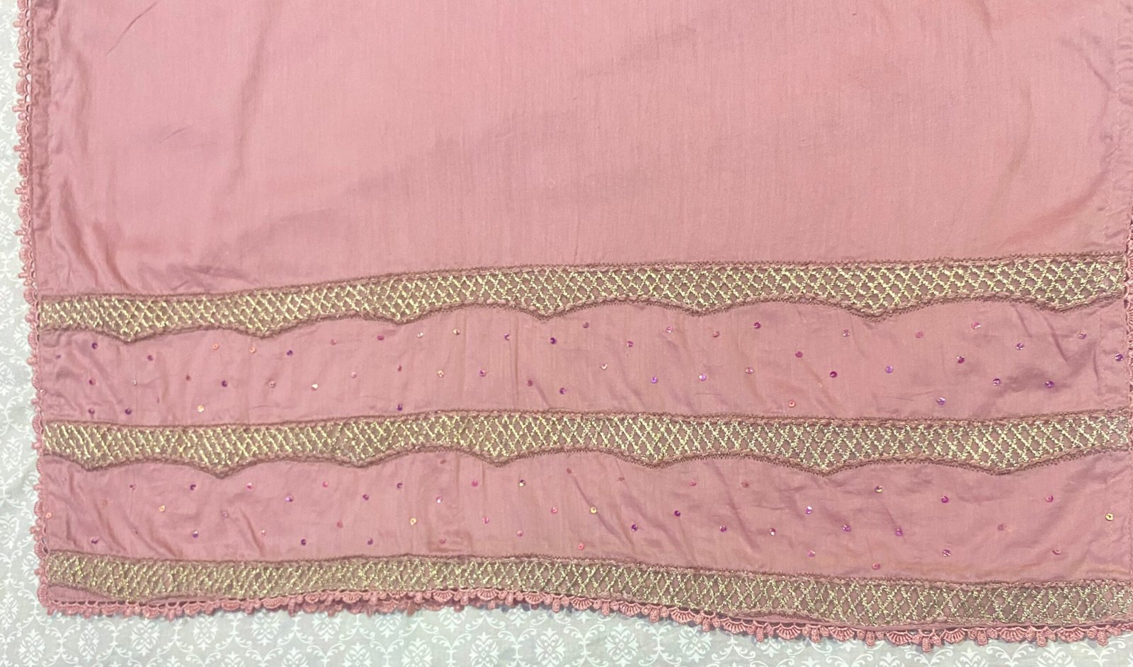 2 pc Stitched Lawn Dress-712 - Image 2