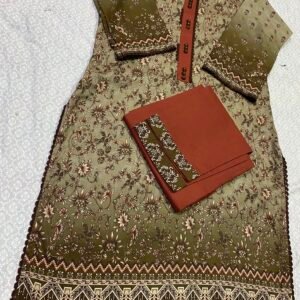 2pc Stitched lawn Branded Dress-703
