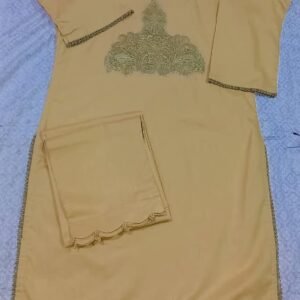 2pc Stitched lawn Dress-706