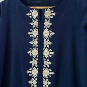 2 pc Embroidery Dress