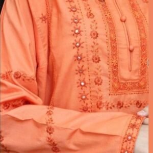 2 pc Embroidery Dress