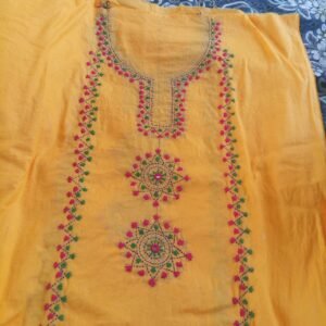 2 pc Embroidery Dress