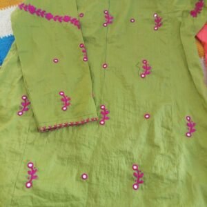 2 pc Embroidery lawn dress